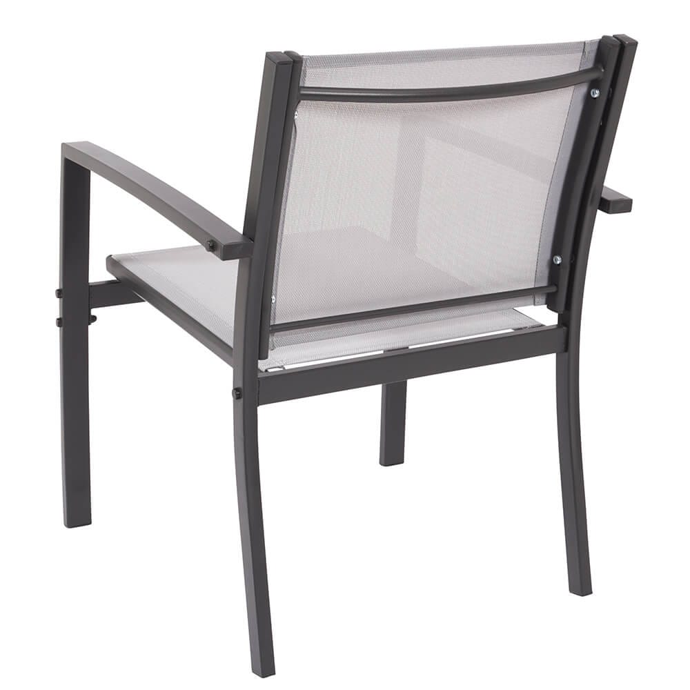 4-Piece Patio Chat Set, Gray