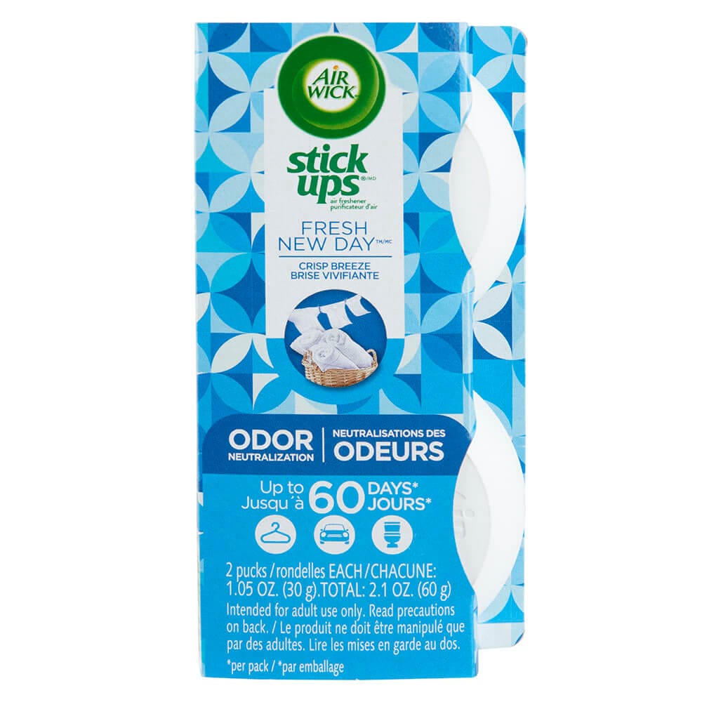 Air Wick Fresh New Day Crisp Breeze Stick Ups, 2 Count