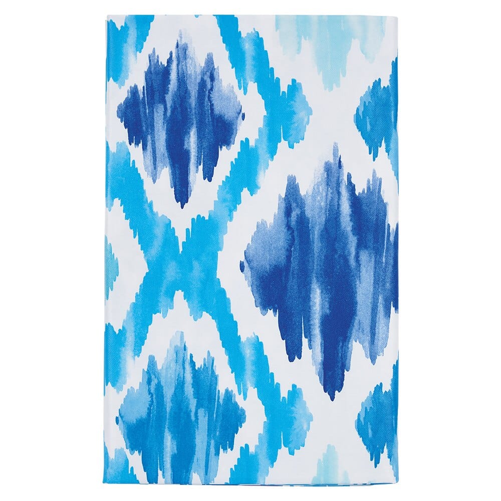 Summer Fun Vinyl Tablecloth with Flannel Backing