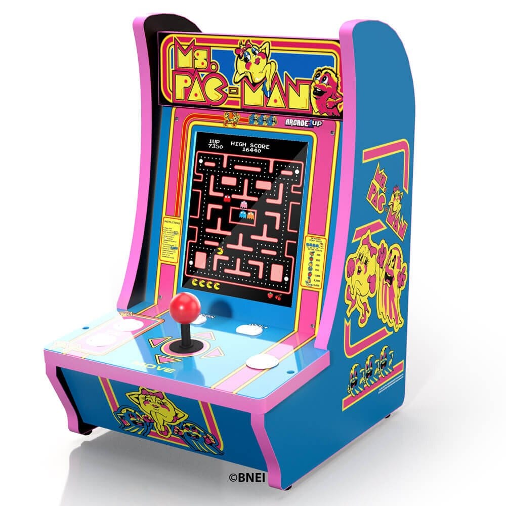 Arcade1Up Ms. Pac-Man 2-in-1 Counter-Cade