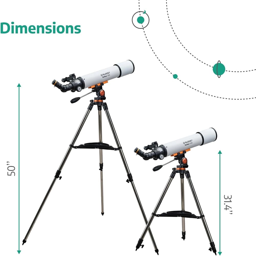 Slokey Discover The World 20x-250x Portable Telescope