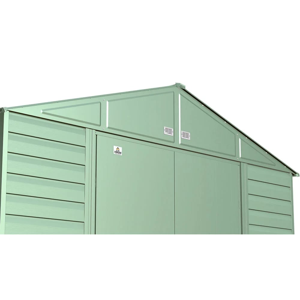 Arrow Select 8' x 10' Galvanized Steel Storage Shed