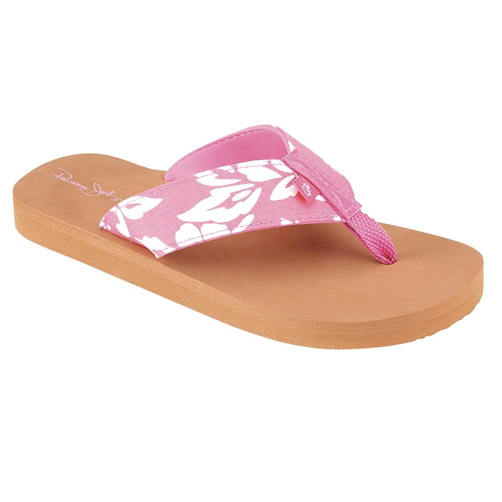 Panama Jack Hibiscus Printed Women's Flip-Flop Sandals