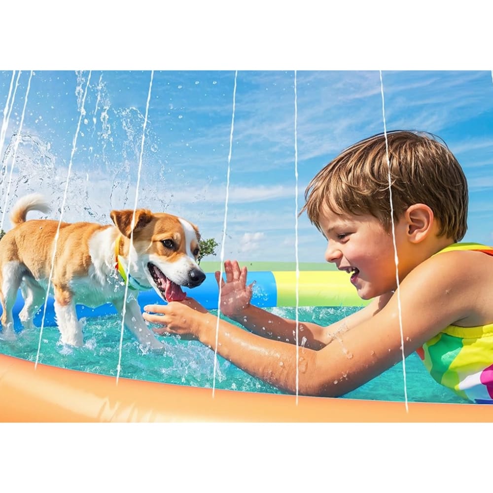 Sunrio 60" Splash Pad, Multi-Color