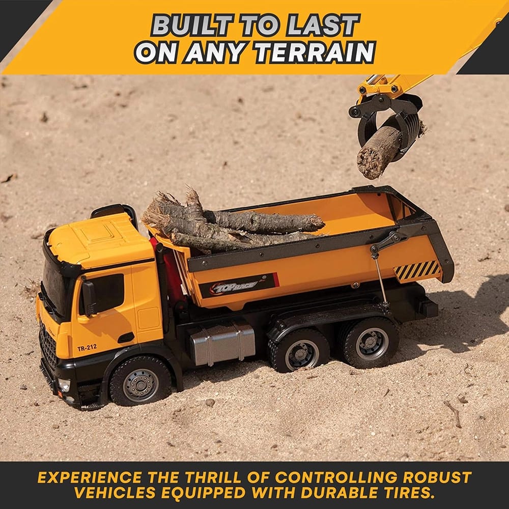 Top Race Remote Control Dump Truck