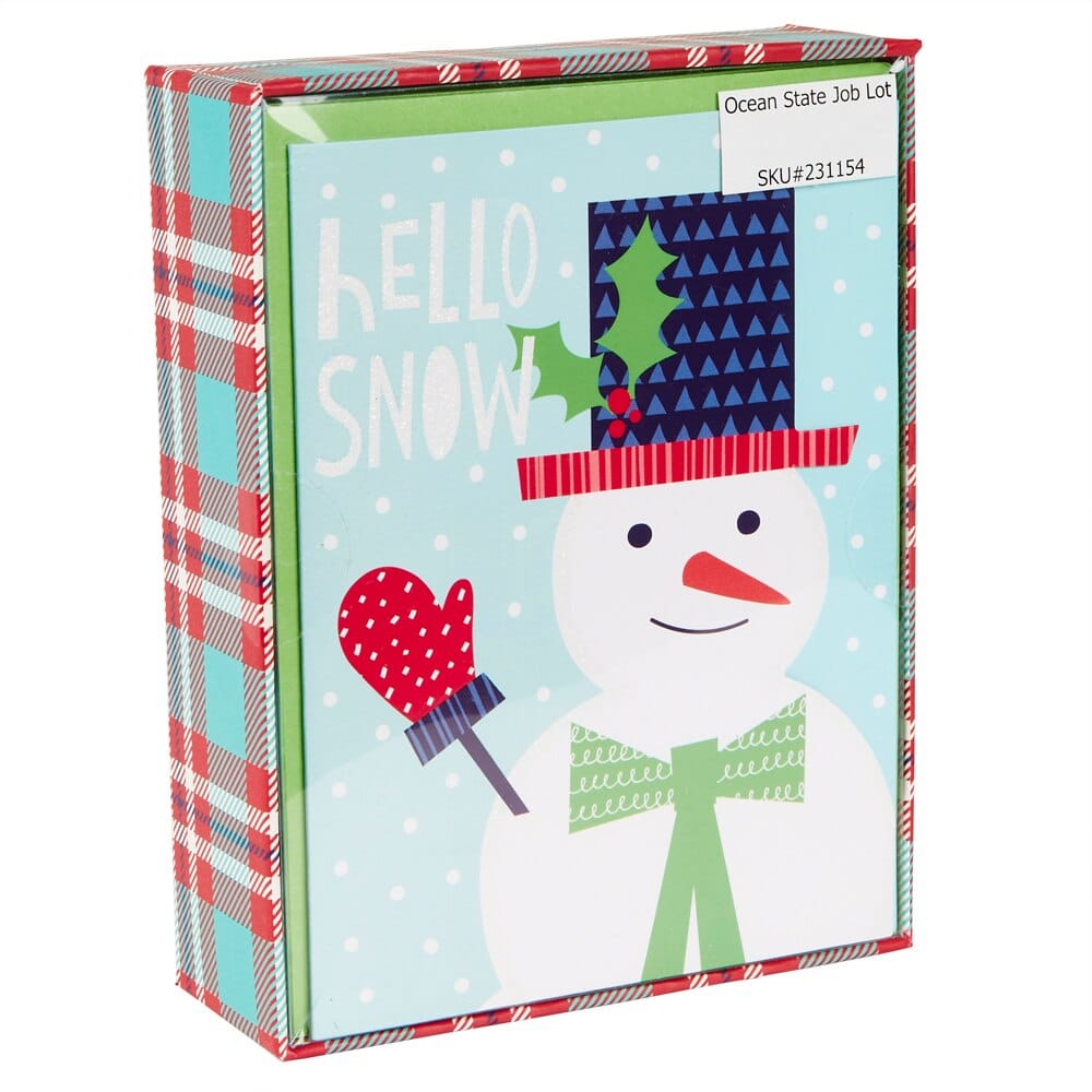 Petite Boxed Christmas Cards, 20-pack