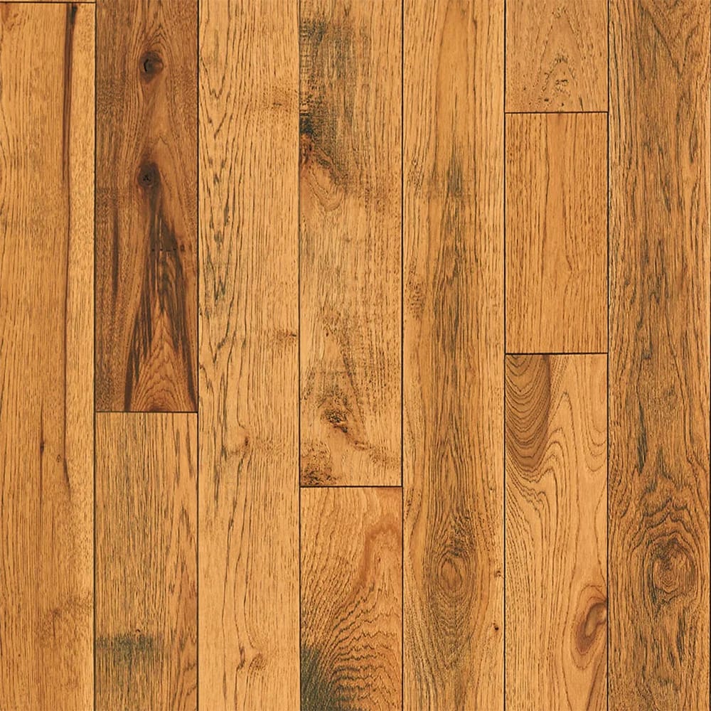 Bellawood Artisan 3/4" Pepperell Hickory Solid Hardwood Flooring, Copper, 23.5 sq. ft. ($8.50/sq. ft.)