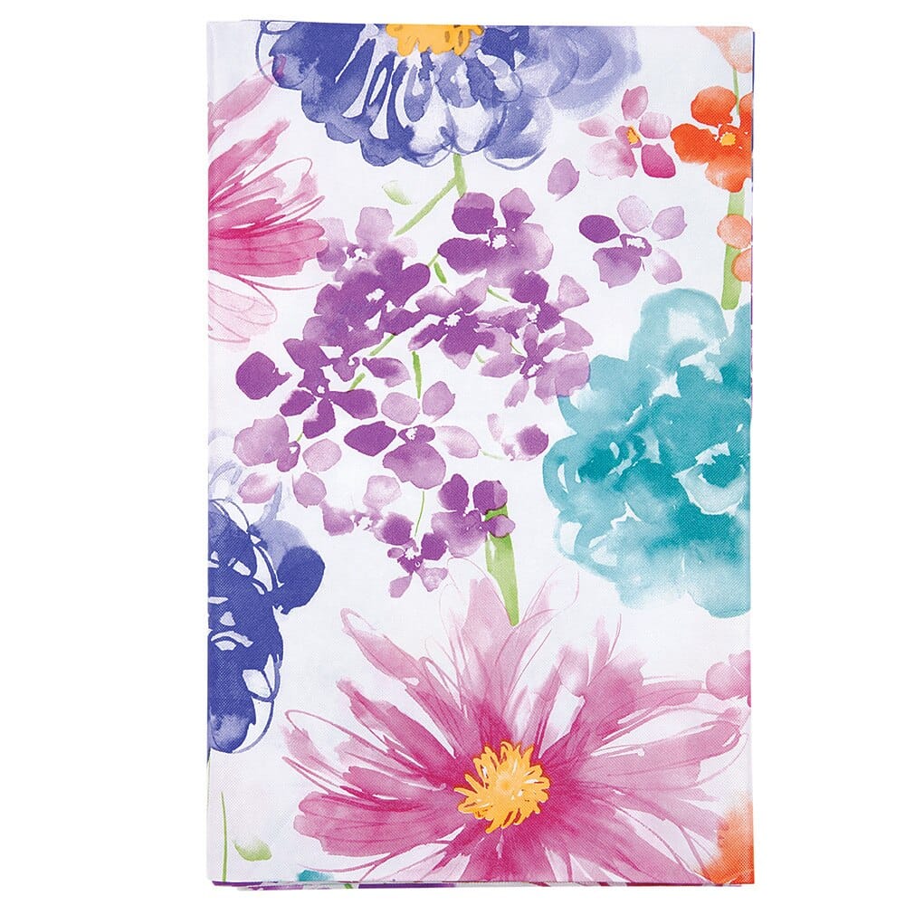 Spring Fling Vinyl Tablecloth with Flannel Backing