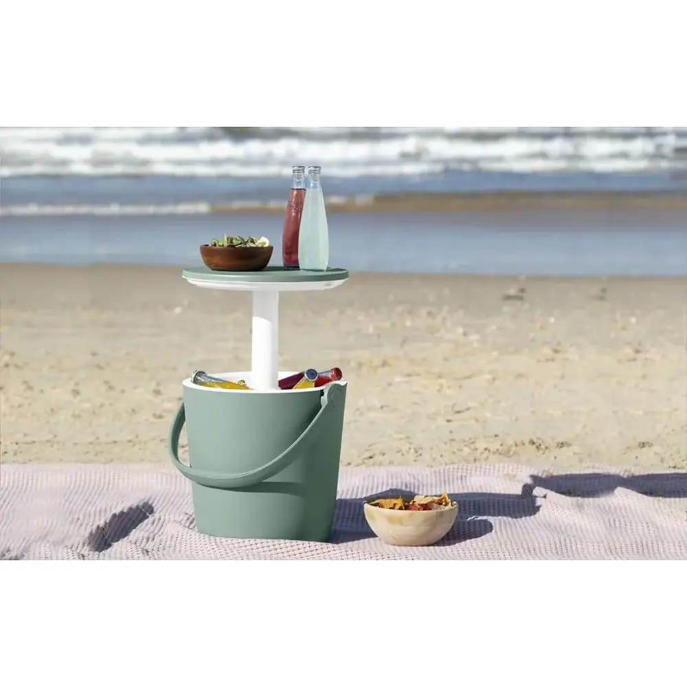 Keter Go Bar Portable 4.3 Gallon Cooler, Green