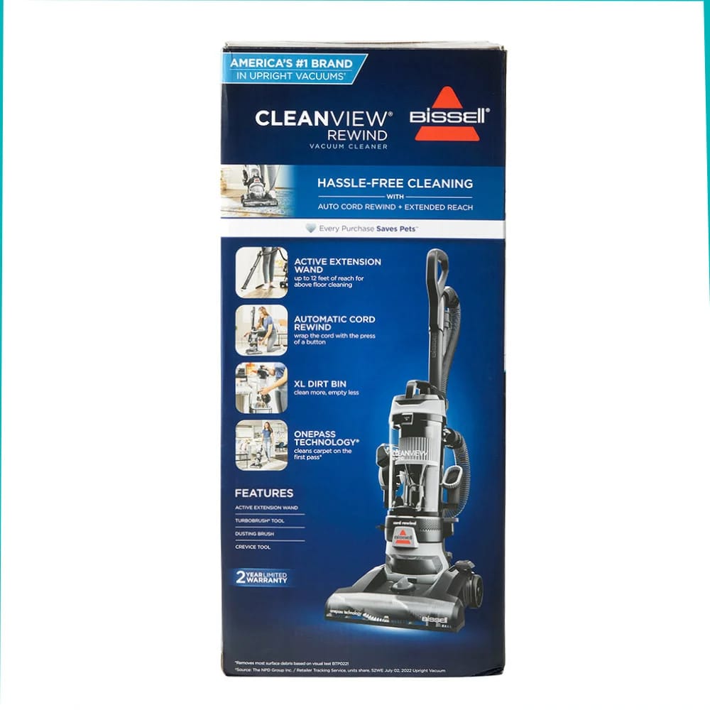 BISSELL Cleanview Rewind Upright XL Vacuum