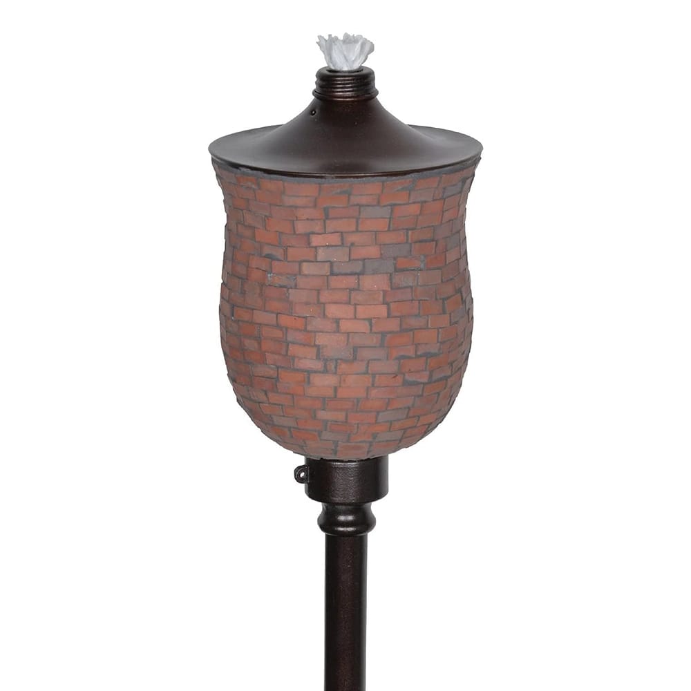 Garden Torch, 2 Pack, Mosaic