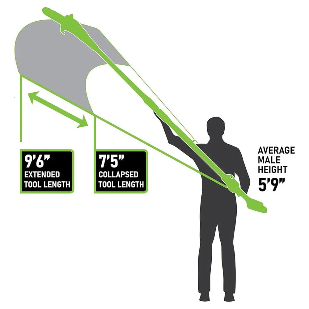 Scotts 20-Volt 8" Cordless Pole Saw