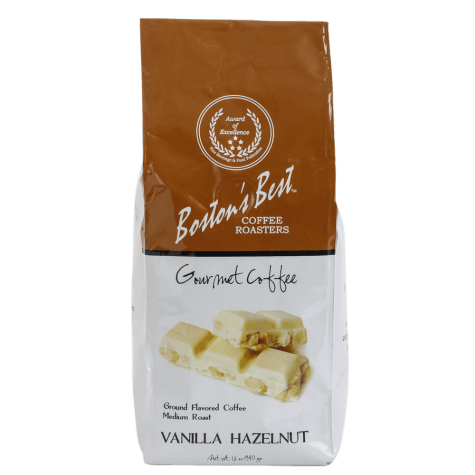 Boston's Best Medium Roast Vanilla Hazelnut Ground Gourmet Coffee, 12 oz