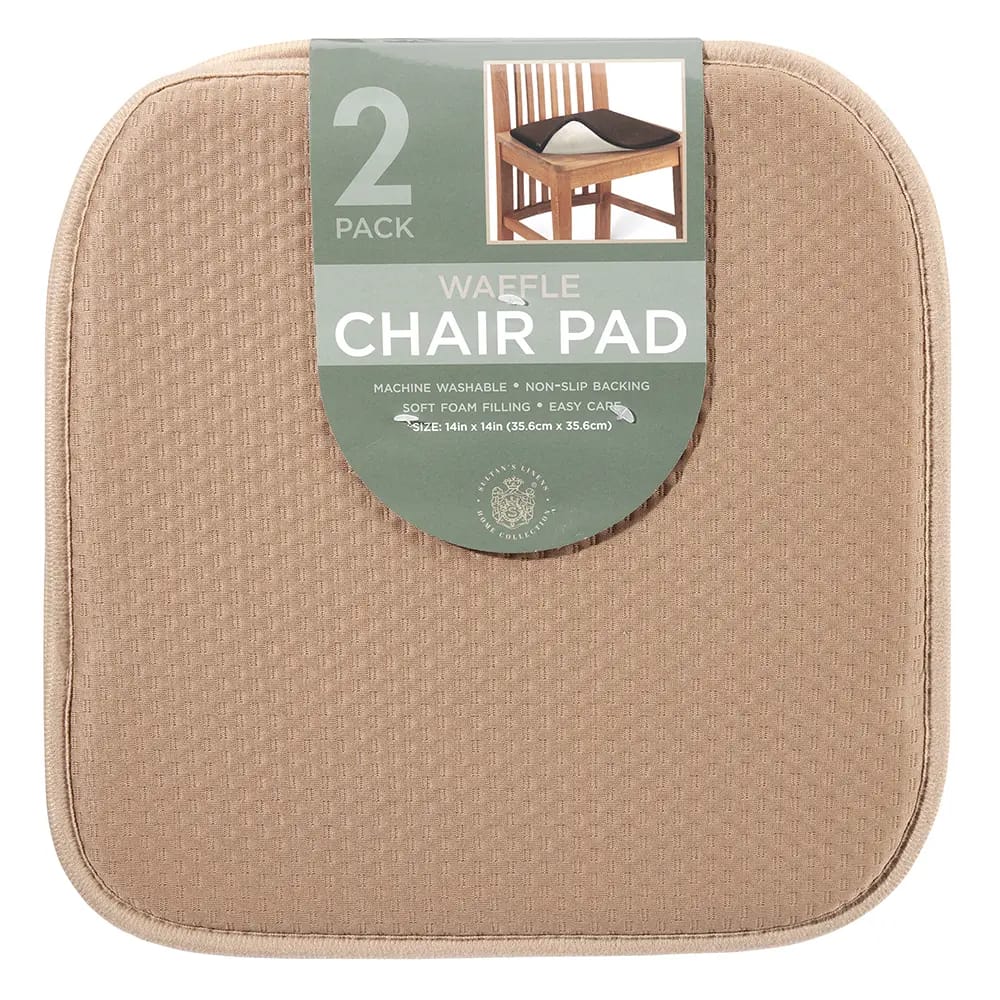 Waffle Chair Pads, 2 Count