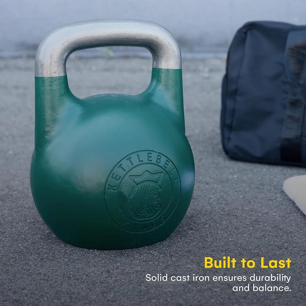 Kettlebell Kings 53 lb Competition Kettlebell, Green
