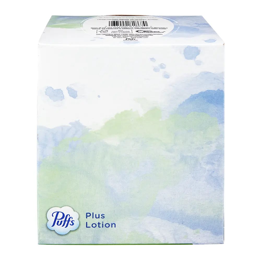 Puffs Plus Lotion 2-Ply Facial Tissues, 48 Count