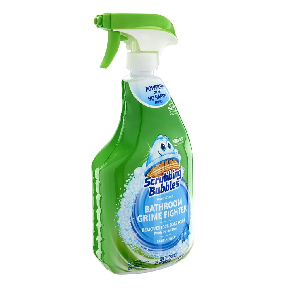 Scrubbing Bubbles Disinfectant Bathroom Grime Fighter Spray, 32 oz