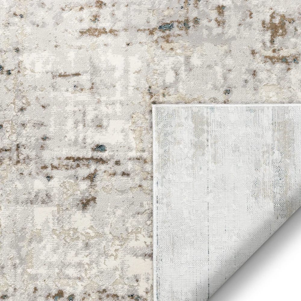 Well Woven 7'10" x 9'10" Urbano Matteo Vintage Distressed Area Rug, Blue/Ivory