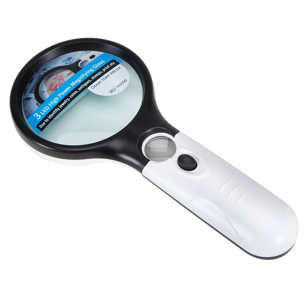 High Power Magnifying Glass with LED
