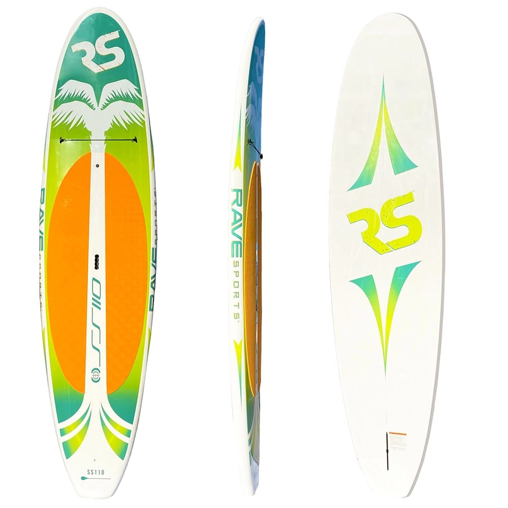 RAVE Sports 10' 9" Stand Up Paddle Board, Kiwi Palm