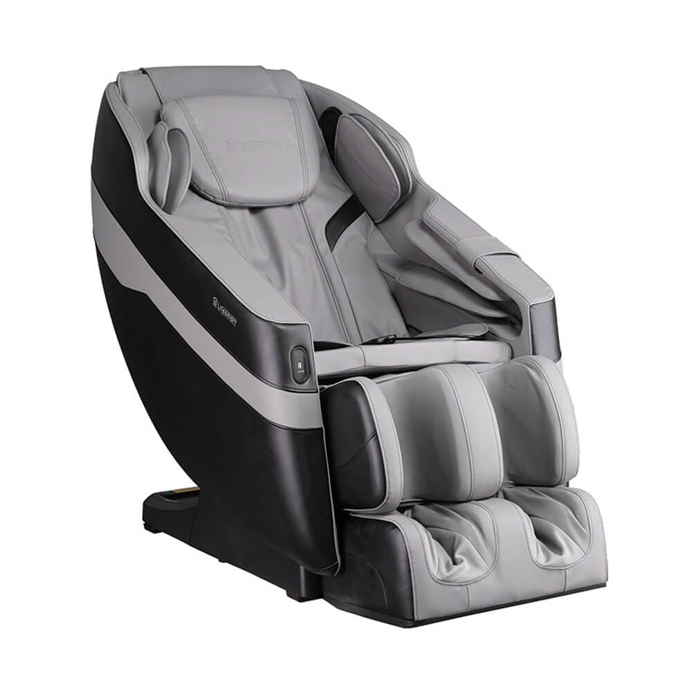 Lifesmart Deluxe 2D Massage Chair, Gray/Black