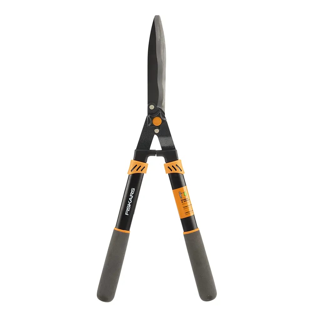 Fiskars Wavy Blade Hedge Shears, 22"