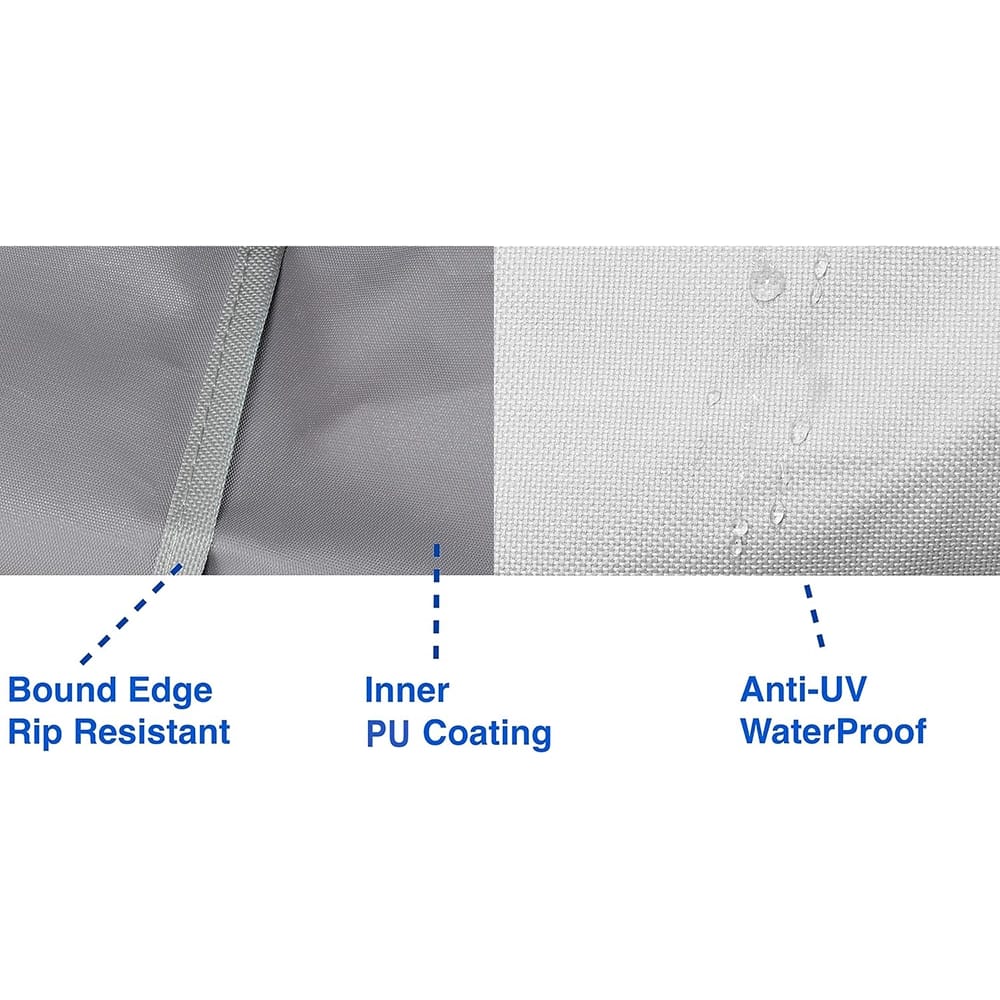 Simple Houseware L-Shaped Left-Facing Waterproof Patio Sectional Sofa Cover