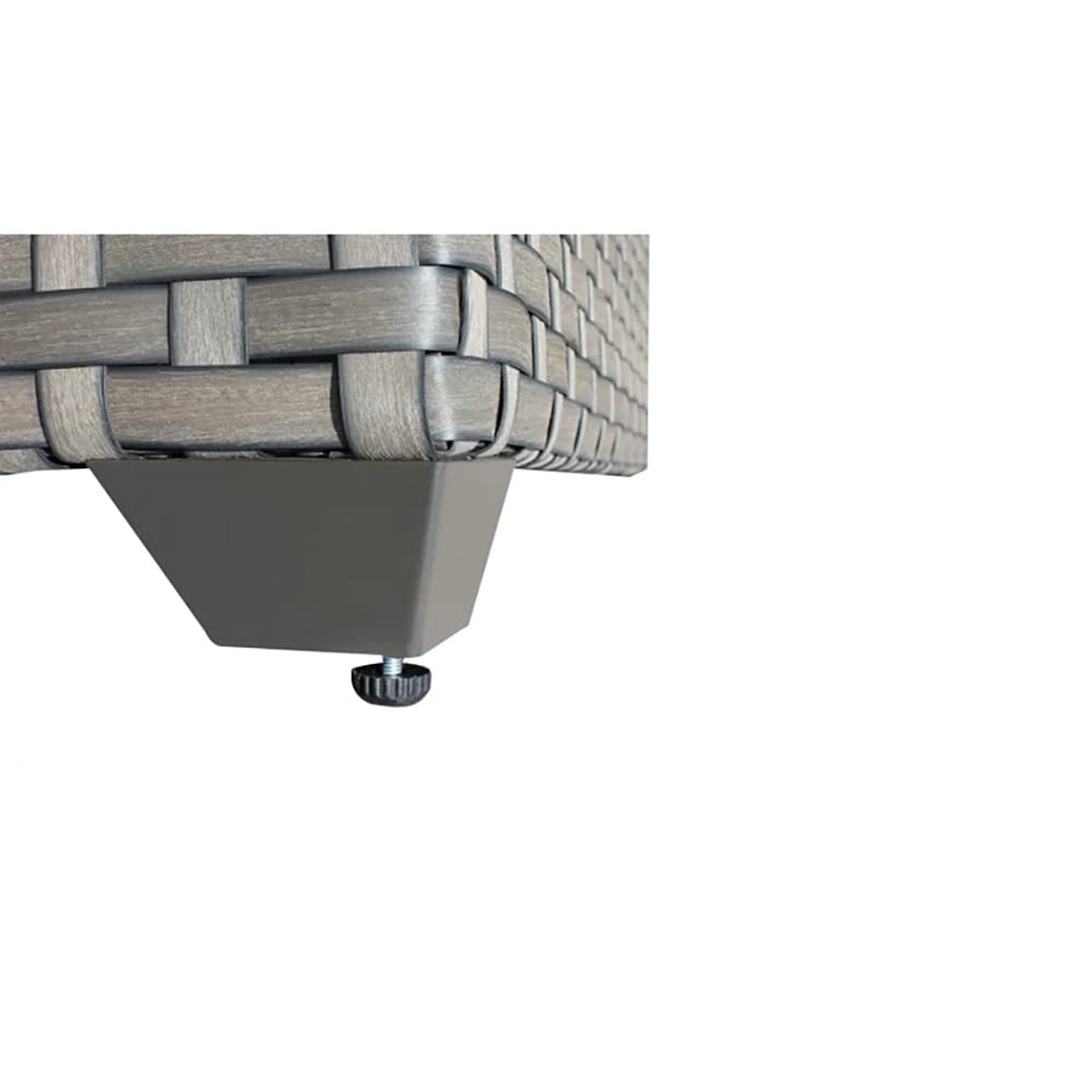 TK Classics Outdoor Sofa with Cushions, Brown/Beige