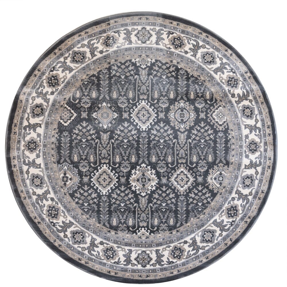 Granada Area Rug, 5'5" Round 1 Million Point