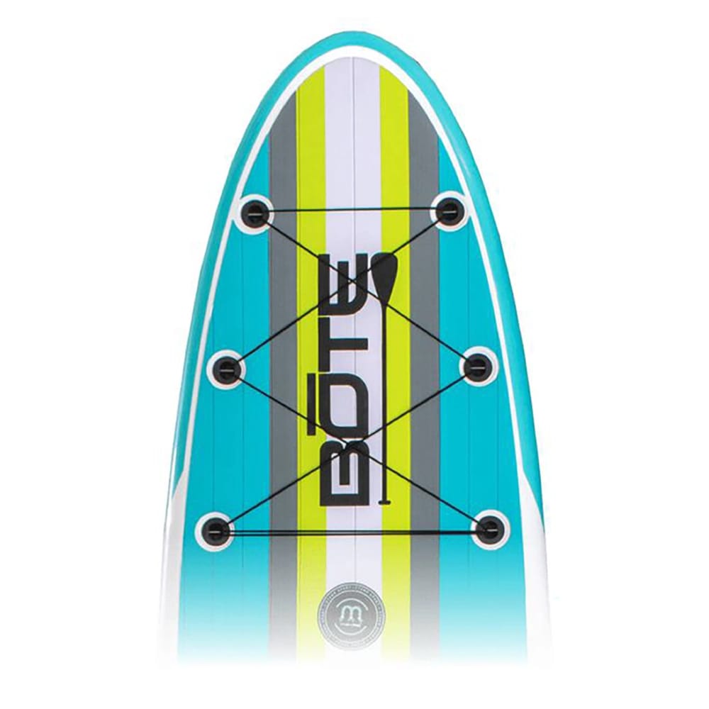 BOTE 11' x 6" Breeze Gatorshell Trax Paddle Board with Paddle, Citron