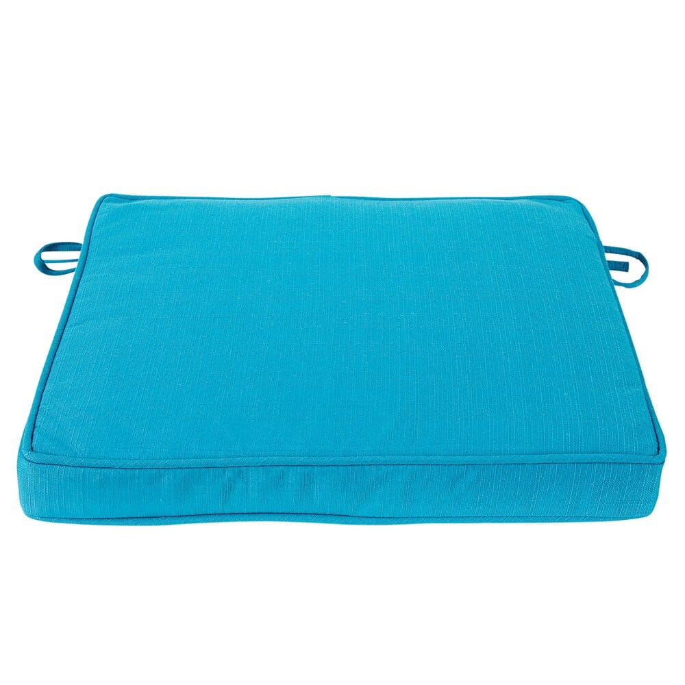 Outdoor Seat Cushion with ties, 16"