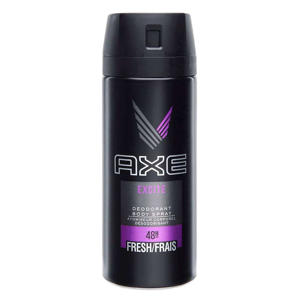 Axe Excite Deodorant Body Spray, 4-5.7 oz