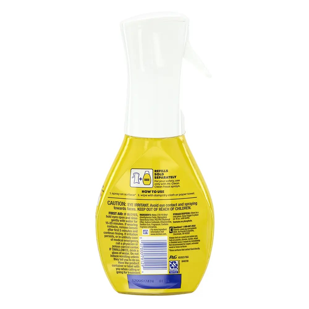 Mr. Clean Freak Lemon Zest Multi-Surface Cleaner, 16 fl. oz.