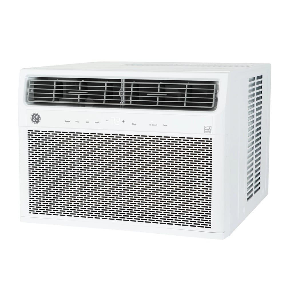 GE ENERGY STAR Smart Electronic Window Air Conditioner, 230 V, 18,000 BTU
