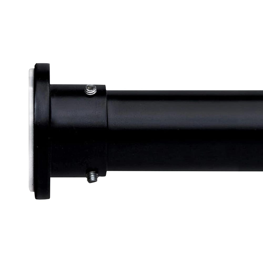 Room/Dividers/Now Tension Curtain Rod, 80"-120", Black