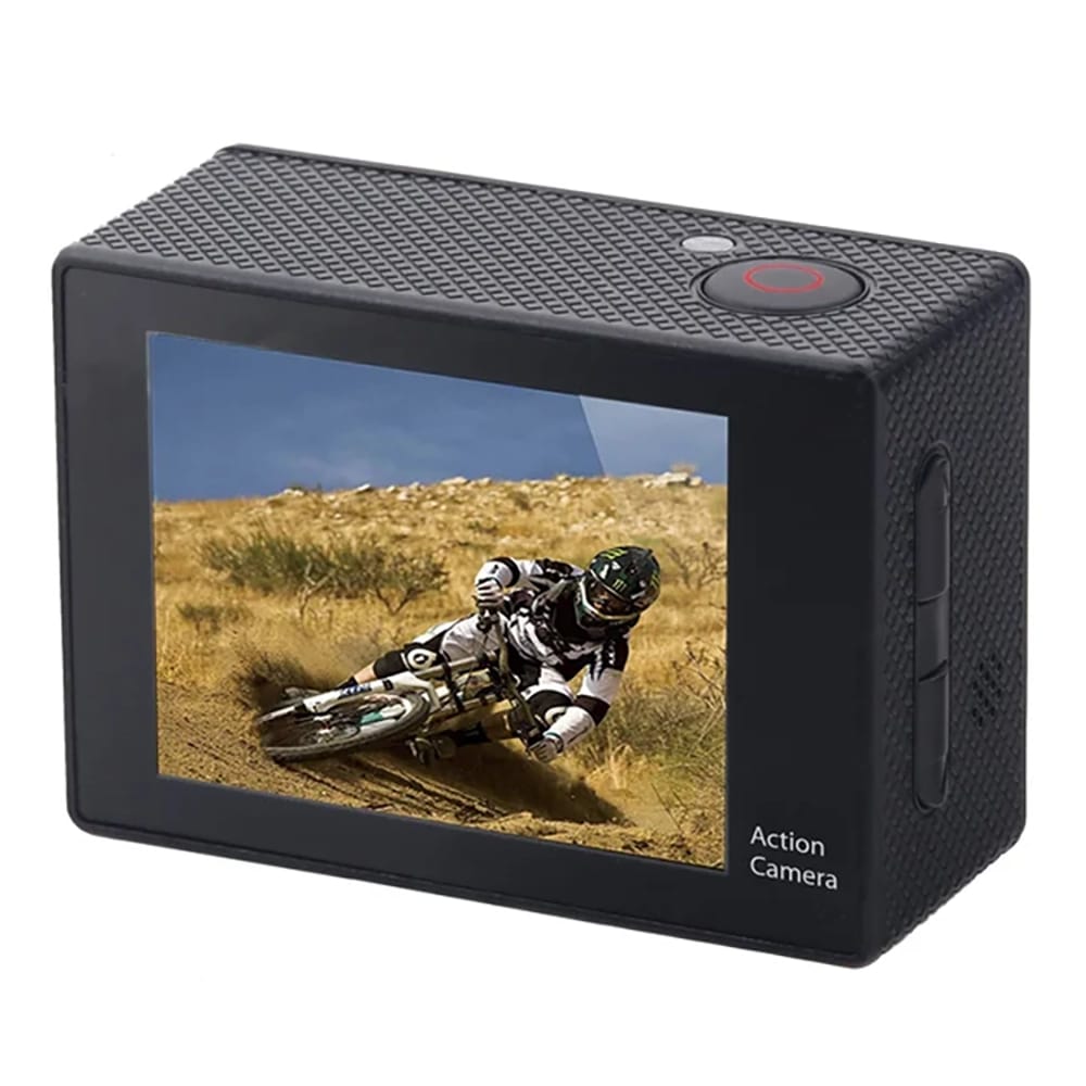 Coleman Conquest3 4K Ultra HD & 16.0 MP Waterproof Sports Camera Kit, Black
