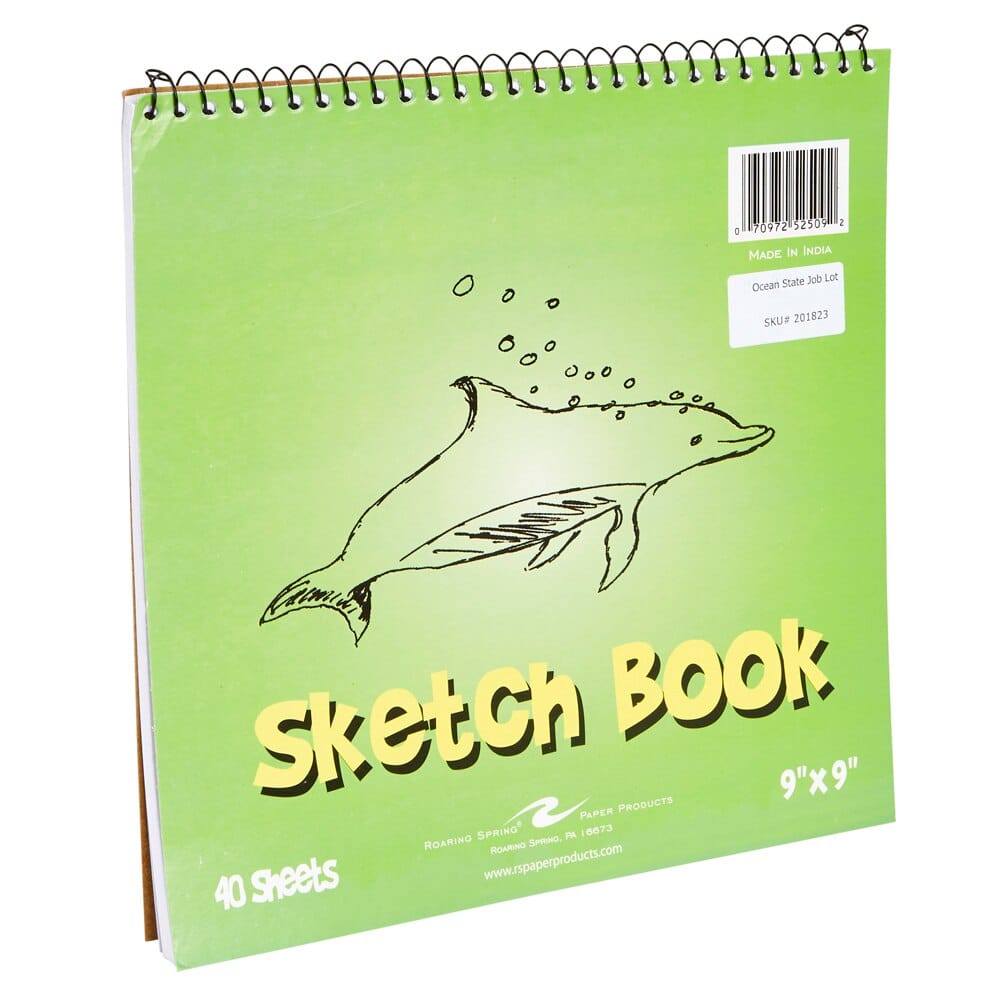 Roaring Springs Wirebound Sketch Book, 40 Sheets