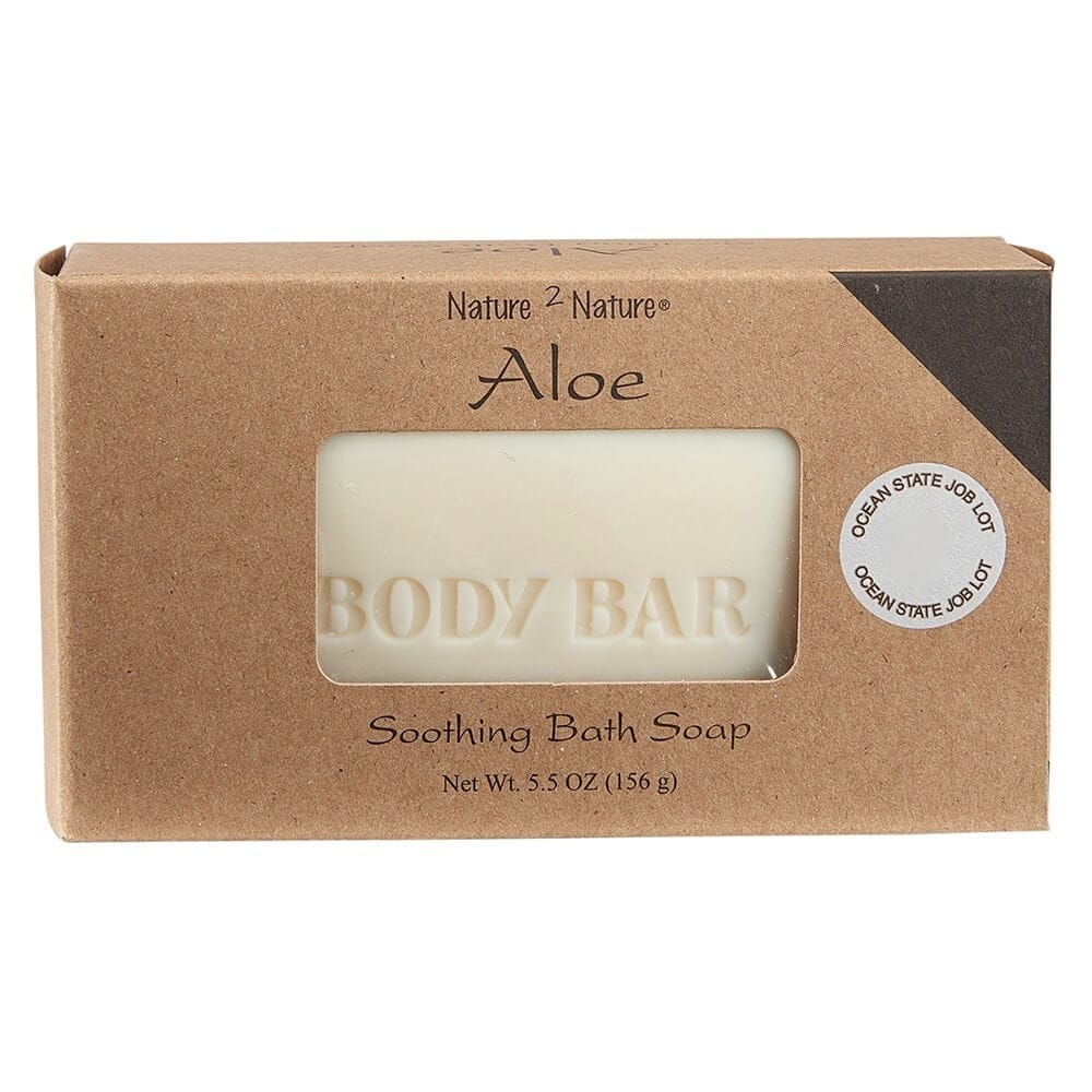 Nature 2 Nature Aloe Soothing Bath Soap, 5.5 oz