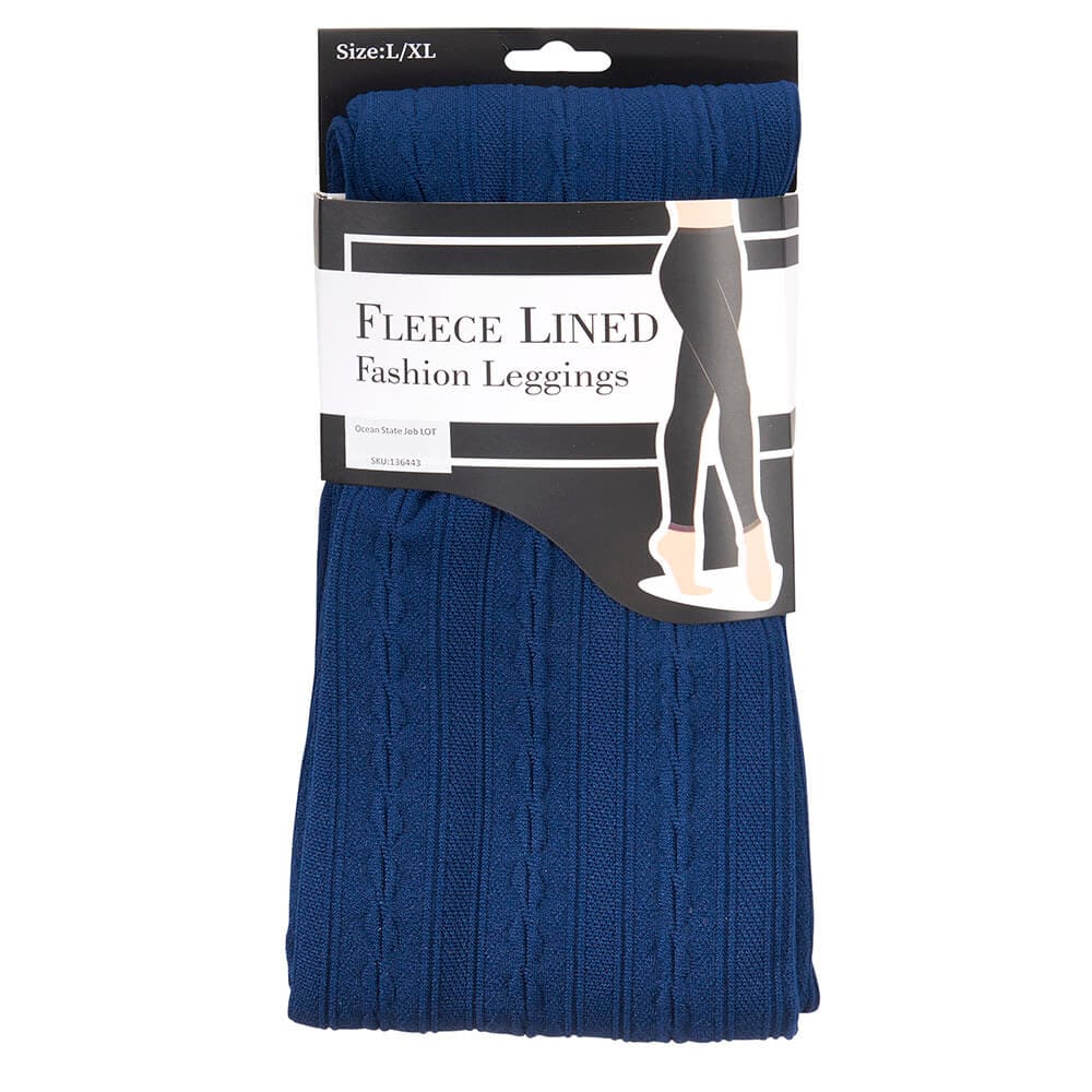 Fleece Lined Seamless Fashion Leggings