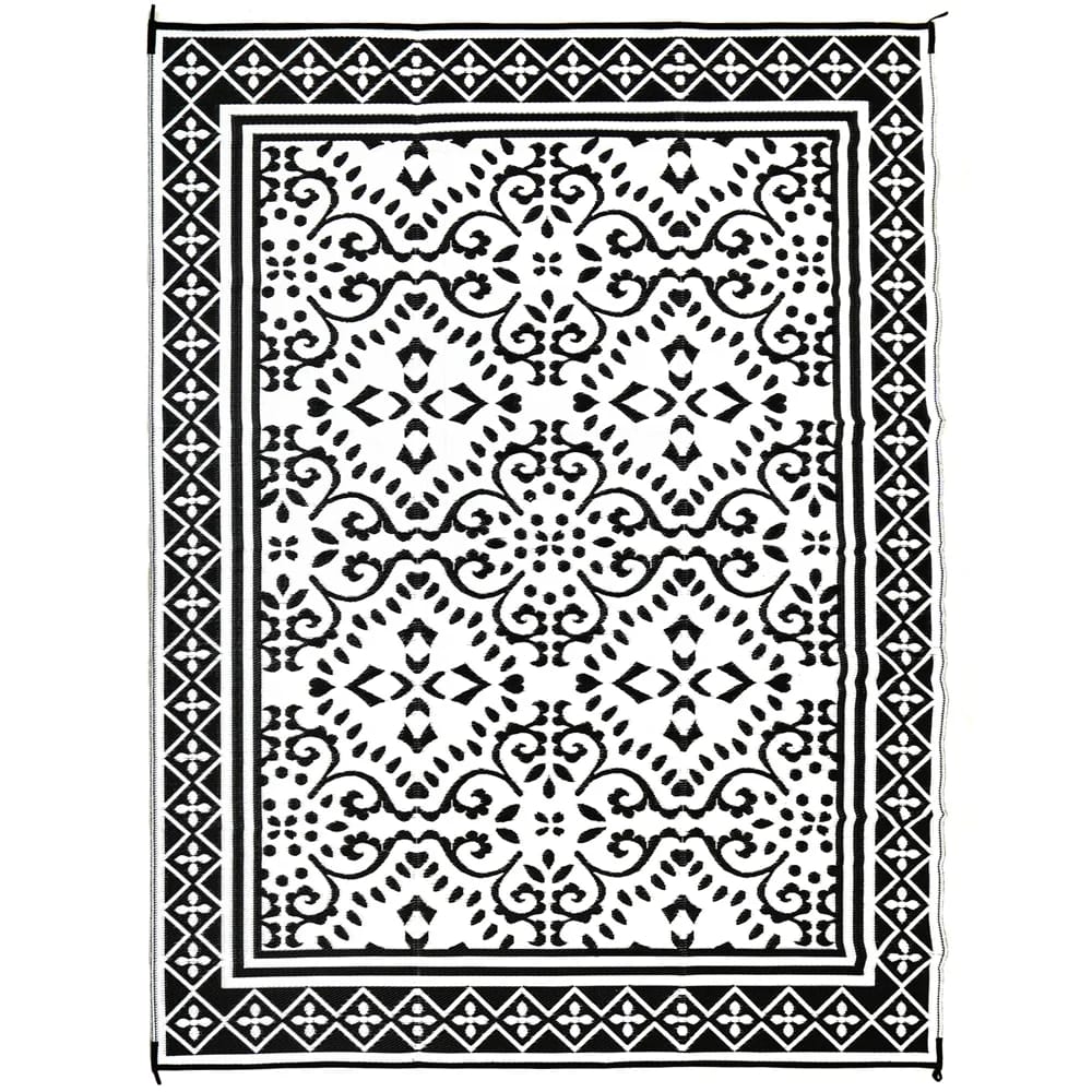 Aurora 9' x 12' Reversible Patio Rug