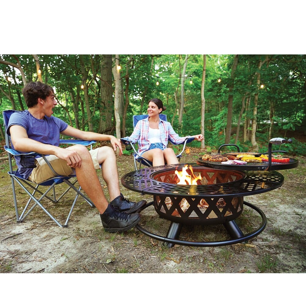 UniFlame Wood Burning Fire Bowl & Grill