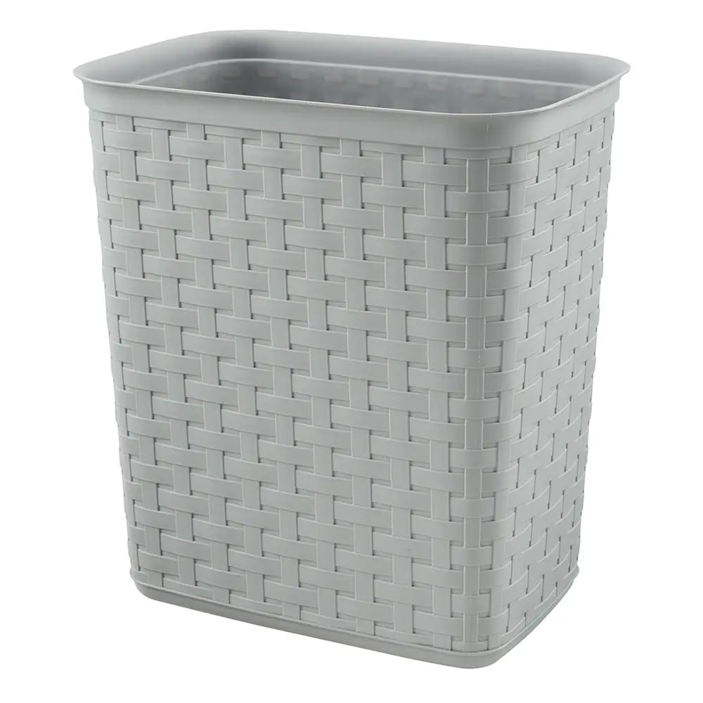 Sterlite 3.4 Gal. Weave Wastebasket