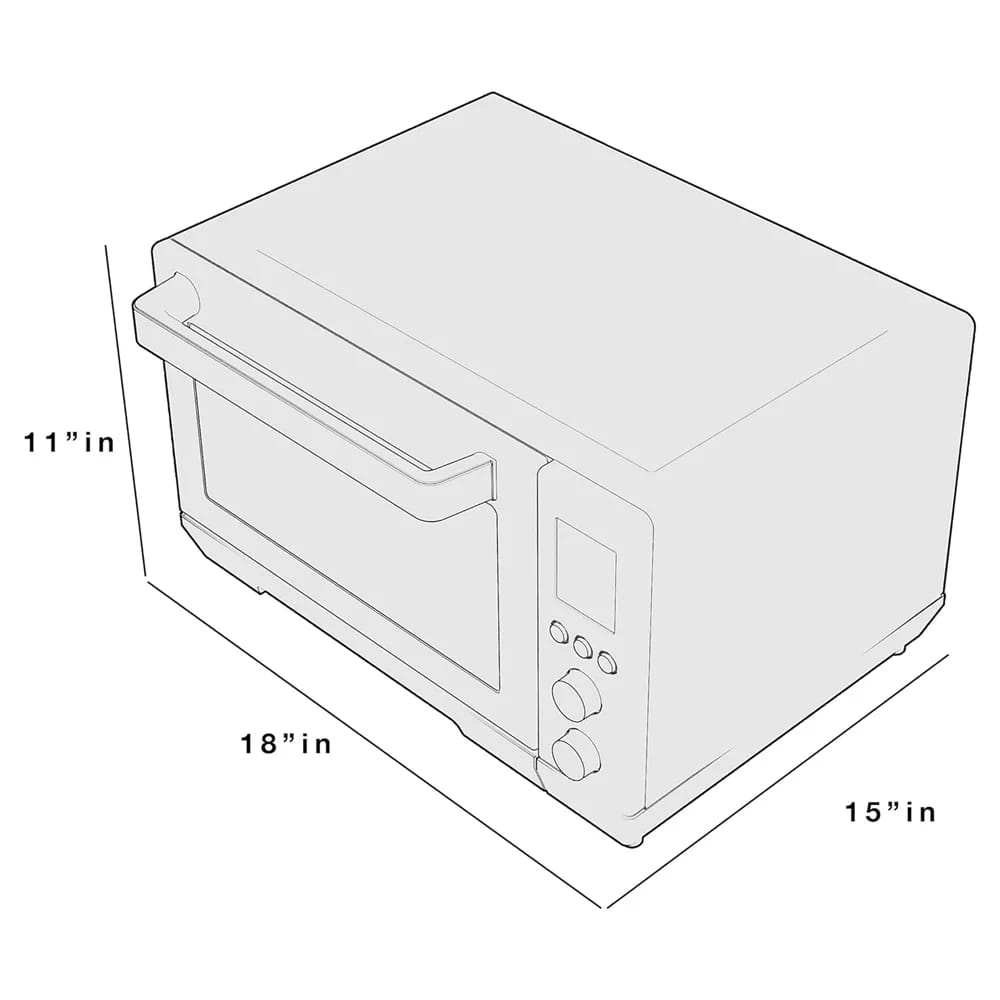 GE Stainless Steel Convection Toaster Oven