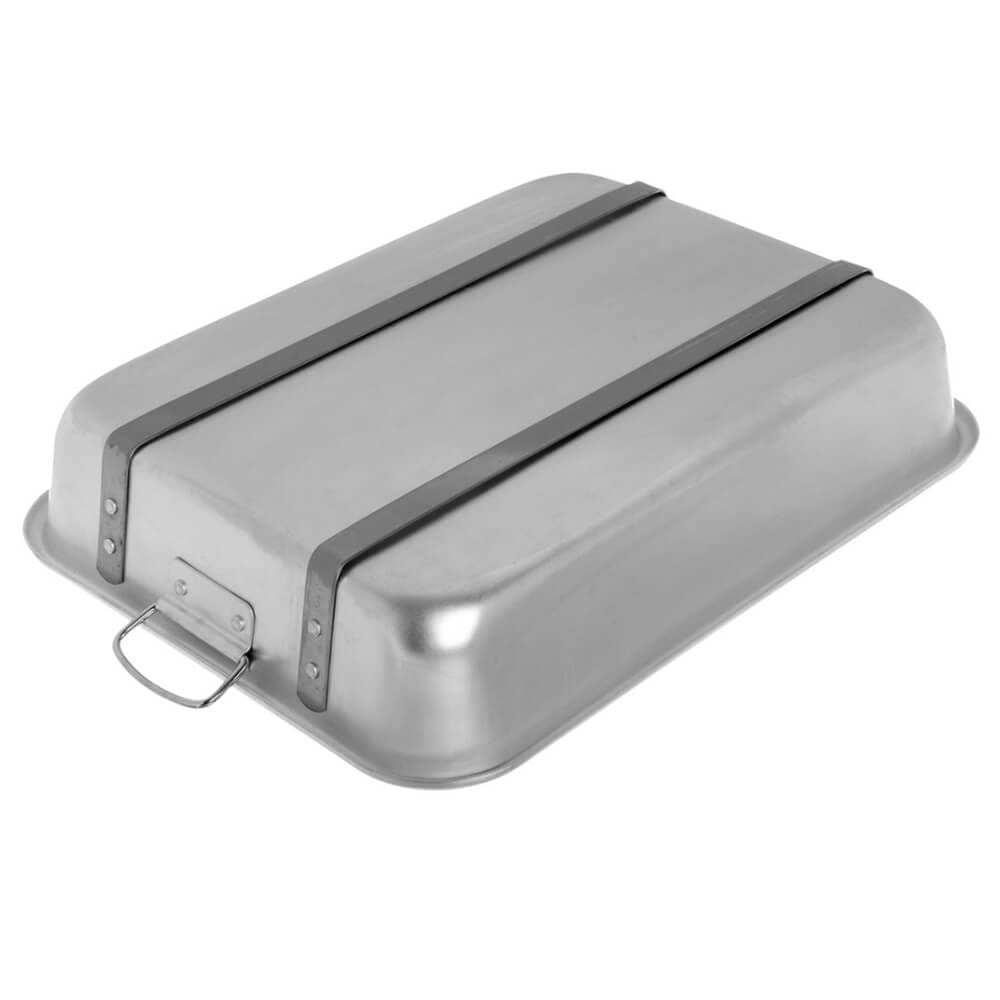 Carlisle Aluminum Roaster Pan Cover with Drop Handles, 26 qt