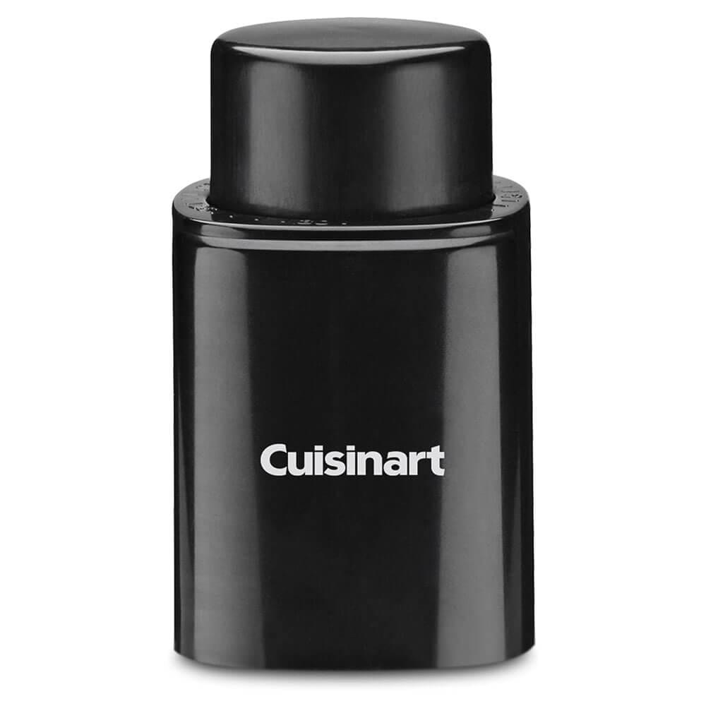 Cuisinart Cordless Wine Opener with Vacuum Sealer, Black