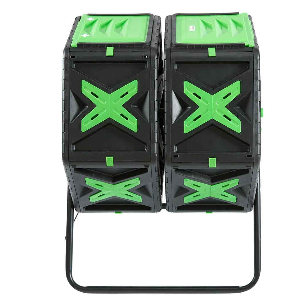 Tiller & Rowe Dual Chamber Tumbling Composter