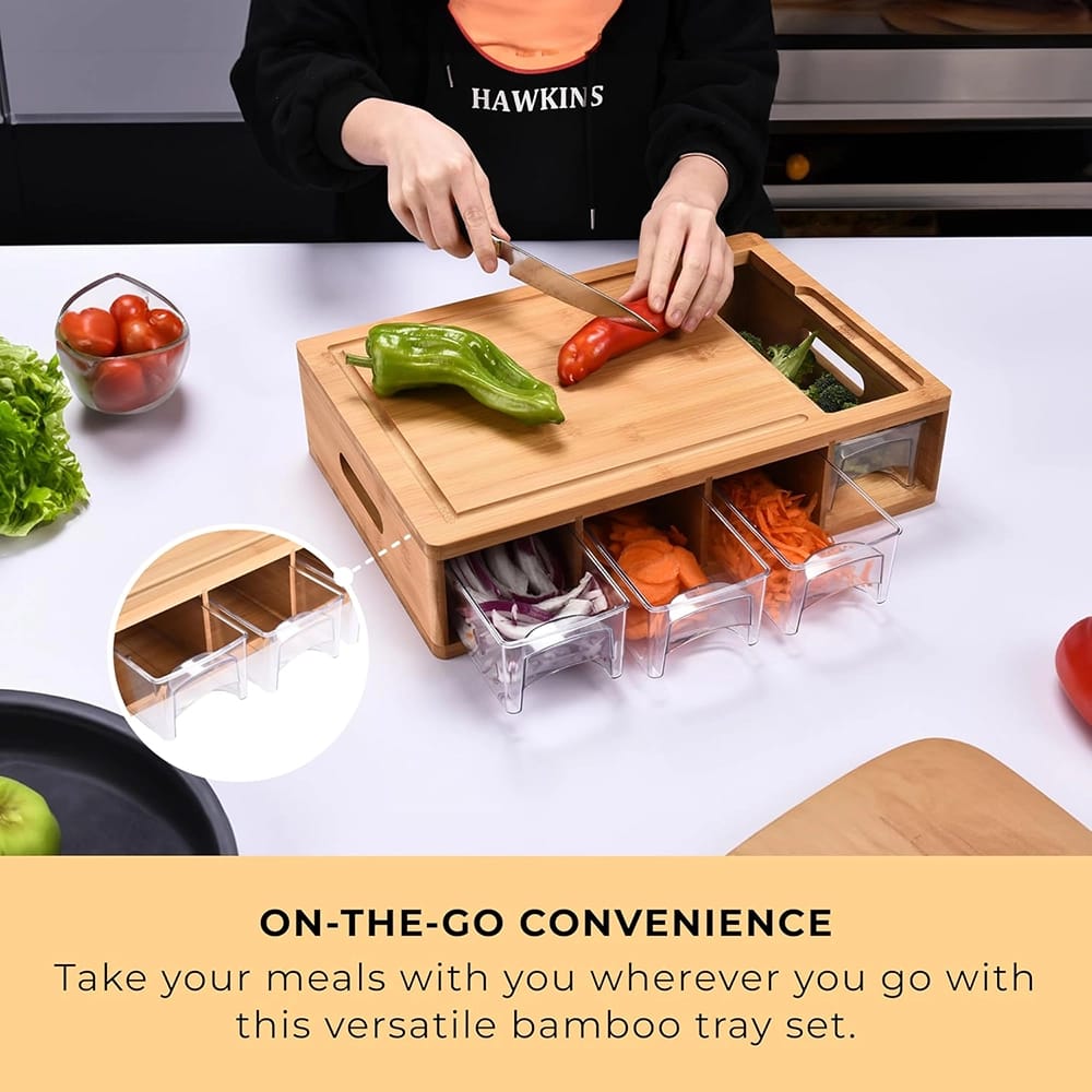 Prosumer's Choice 16" x 10" Bamboo Cutting Board