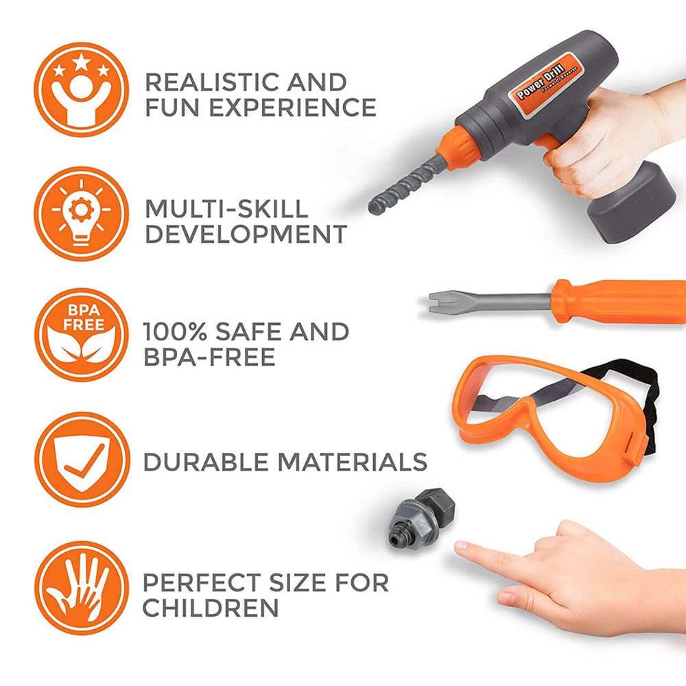 Li'l-Gen Kids Tool Set with Book