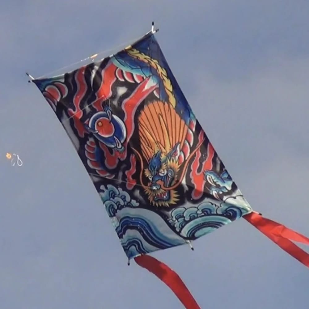 69" Dragon Ripstop Nylon Kite