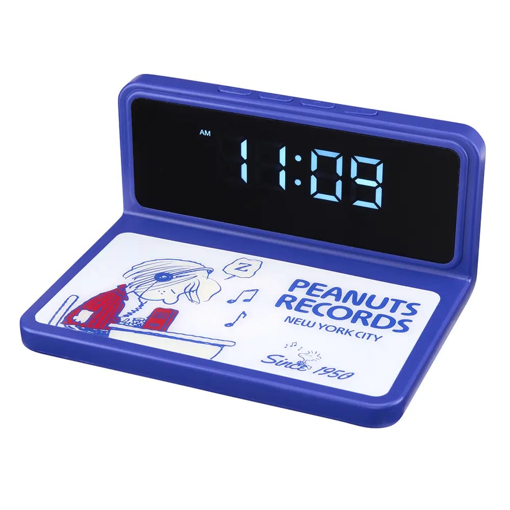 Peanuts Wireless Charging Alarm Clock